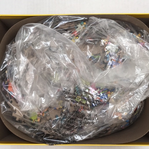 SpongeBob SquarePants Bikini Bottom Scene Big 3000 Piece Puzzle Complete - Picture 4 of 4